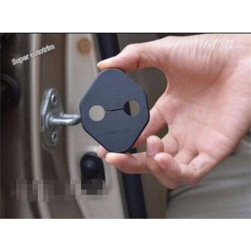 Lapetus Inner Door Lock Protector Cover Buckle Decoration Kit Fit For Honda Crosstour 2009 2010 2011 2012 2013 Plastic