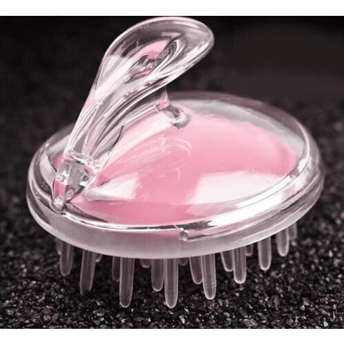 Soft Silicone Shampoo Scalp Shower Body Washing Hair Massage Massager Brush Comb bath spa slimming styling tools Home Bathroom