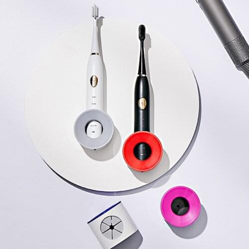 2021 Hot Sale 1 PC Toothbrush Stand Rack Organizer Electric Toothbrush Wall-Mounted Holder Space Saving Bathroom Accessories