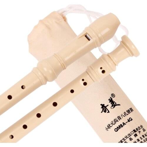 German Soprano 8 Holes Plastic Recorder German-style Clarinet Flute Instrumentos Musicais Flauta Suitable for Student Beginner