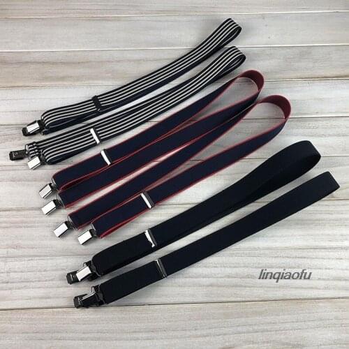New Non-Crossing Elastic Strap, Four Clip Korean Fashion Strap, Adjustable Sling