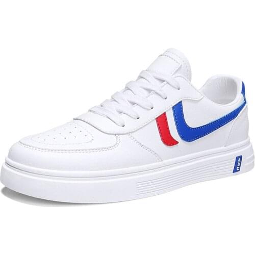 Spring and autumn casual mens shoes 2021 new trend light and breathable white shoes youth flat bottom all-match sneakers