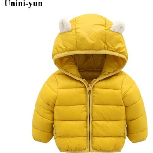 Children Jackets Boys Girls Winter Down Coat 2018 Baby Winter Coat Kids Warm Outerwear Hooded Coat Children Clothes