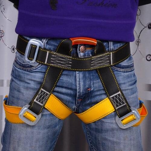 Outdoor camping climbing Safety Harness Seat Belts Sitting Rock Climbing Rappelling Tool