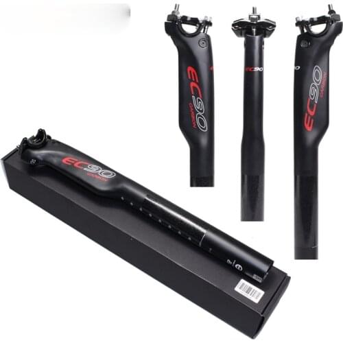 Carbon fibre bike seatpost ultralight mountain road bike bicycle seatpost saddle seat post seat tube bike parts