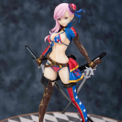 1/7 Fate/Grand Order Miyamoto Musashi Unpainted GK Figure Unassambled Resin White Kit Model Toy