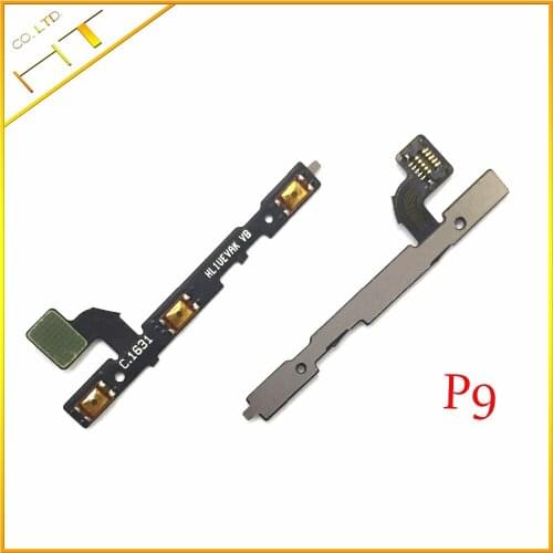 1pcs for Huawei Ascend P9 Power On/Off Key + Volume Up/Down Side Button Flex Cable for Huawei P9