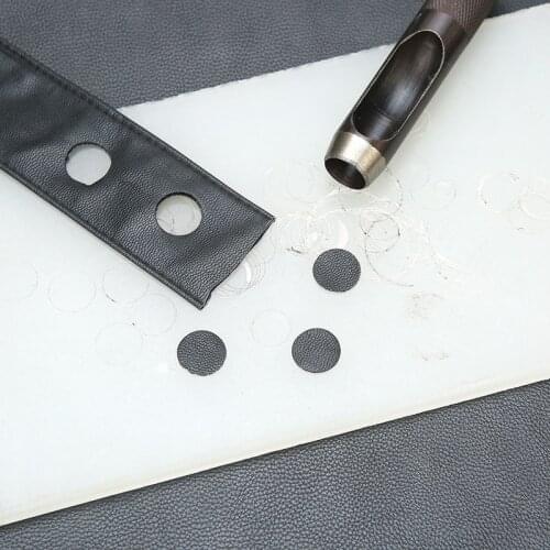 1pc Hole Punching Protection Pad Plate Patchwork tool Handmade Leather Tools DIY Cutting Rubber Board Special Stamping Pad