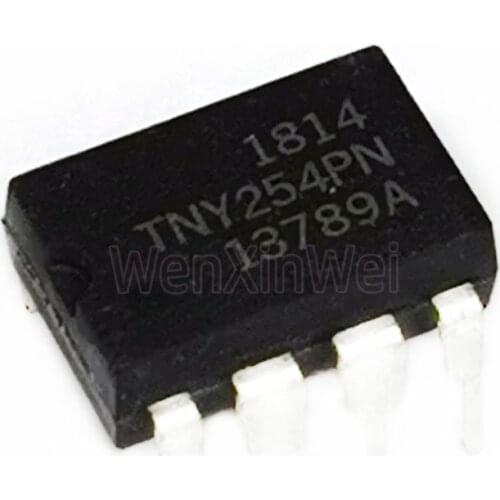 10PCS/LOT TNY254PN DIP-7 TNY254 DIP7 Power Management Chip IC