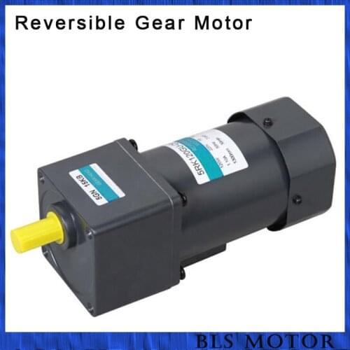 120W ac motor 220V 380V single phase/ three phase gear motor shaft 15mm