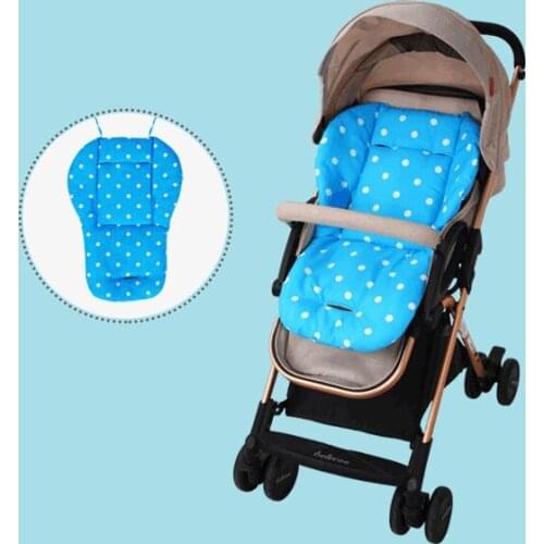 2021 Fashion Universal Cotton Breathable Baby Stroller Seat Cushion Thick Waterproof Baby Trolley Pad Baby Stroller Accessories