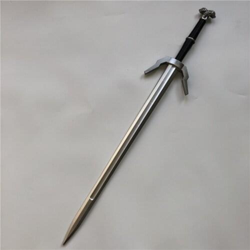 Anime cosplay the witcher 3: wild hunt, sword generation rivia, white wolf gun, character prop for cosplay, model toy