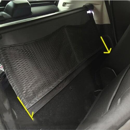 Car Rear Trunk Privacy Curtain Extension Velcro Paste Sticker Interior Accessories Stowing Tyding For Smart 453 fortwo forfour