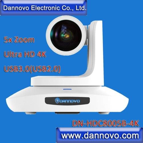 Free Shipping: DANNOVO Unmatched Ultra-HD 4K USB Video Conferencing Camera, 5x Zoom, Same Lens of Logitech Rally(DN-HDC8005B-4K)