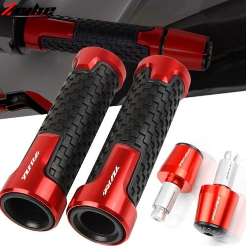 CNC 22MM Motorcycle Handlebar Grips Handle Bar Cap End Plugs For YAMAHA YZFR6 YZF-R6 YZF R6 2005-2016 2011 2012 2013 2014 2015