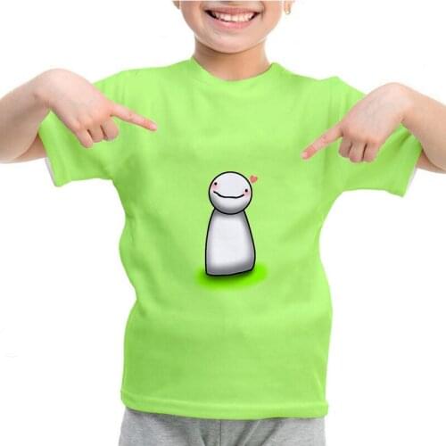 Dream SMP 3D Print T-shirts Children Cartoon T shirt Harajuku Short Sleeve Toddler Tshirt Tee O Neck Tee Shirt Summer Tee Tops