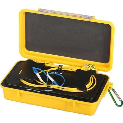 LC/UPC-FC/UPC OTDR Fiber Optic OTDR Launch Cable Box Dead Zone Eliminator,Fiber Rings , 500M SM 1310/1550nm
