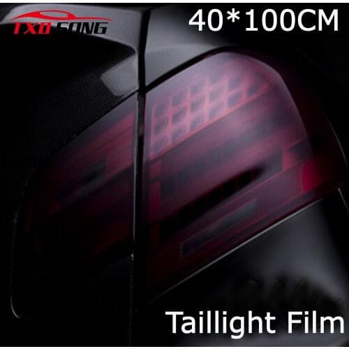 40cm x 100cm car styling Matte Black Headlight Film Tint Taillight Motorbike Headlight Rear Lamp smoked Tinting Film Matt smoke