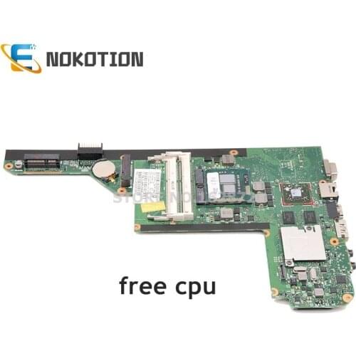 NOKOTION 616244-001 6050A2314301-MB-A04 For Pavilion DM4 laptop motherboard HM55 DDR3 HD5000 GPU free cpu