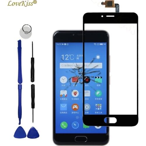 M5 S Mini Touchscreen Front Panel For Meizu M5 Mini M5S M5mini Touch Screen Sensor LCD Display Digitizer Glass Cover Replacement