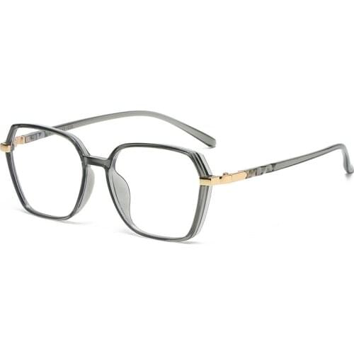 Retro Glasses Frame Fashion Computer Eyeglasses Vintage Women Men Anti-blue Light Transparent Clear Black Glasses