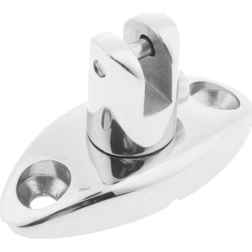 Heavy Duty 360 Degrees Swivel Quick Release Boat Bimini Top Deck Hinge Hardware 316 Stainless Steel