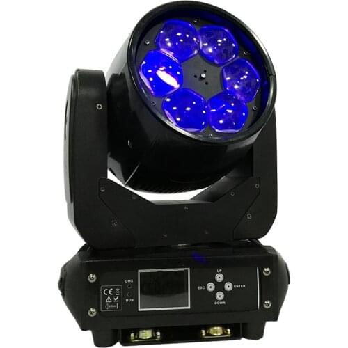 High quality 6x40w RGBW beam zoom wash led moving head light dmx control stage light for dj disco,bar and wedding