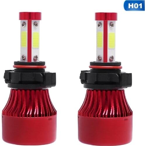 1 Pair Car Led Headlight Bulb Kit 5202/9004/9006/9007/9012/H11/H13 LED Car Headlight 8000LM 6000K Fog Light Beam Power Bulb