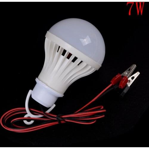 1pc Practical LED Bulbs 12V DC 3W 5W 7W LED Lamp Home Camping Hunting Emergency Outdoor Light Lamp