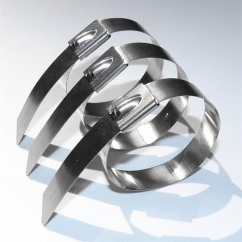 1000 pcs /Lot 304 7.9 x 500MM (Thickness:2.5mm ) Stainless Steel Cable Ties