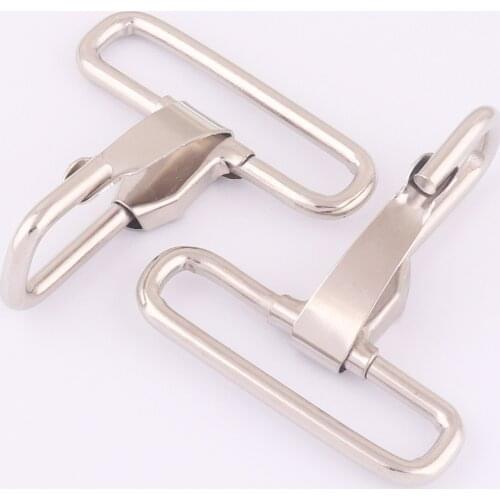 38/50mm Silver Large Lobster Metal Trigger Snap Hook Clip Swivel Clasp,Dog Collar Purse Lanyard Hardware Bag Handbag Finding