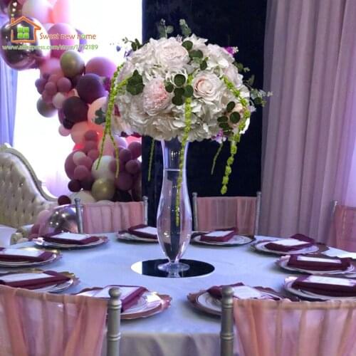 5pcs/lot Artificial Flower for Wedding Backdrop Flower Wall CenterPiece Flower Decoration 3D