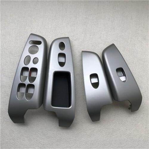 4pcs Glass Lifter Black Switch Panel Window Switch Frame for Honda 2006-2011 NO.8 generation for Civic