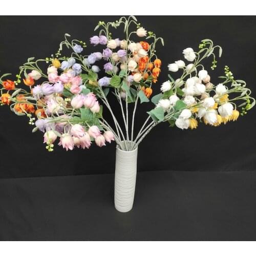 Phoenix Orchid Silk Flowers 1Pcs Artificial Flowers Decoration Accessories Love Gift Fake Plants Bedroom House Decoration Decor