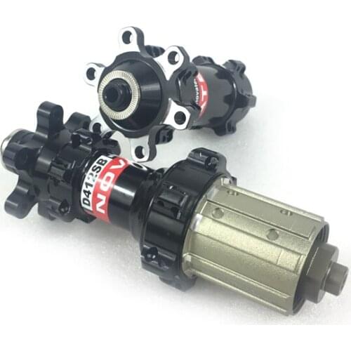 Super Light Novatec D411SB D412SB Straight Pull 24 Holes Disc Hub QR TA Thru Axle For Road Disc XC Bike Wheel 10v 11v XX1 XD