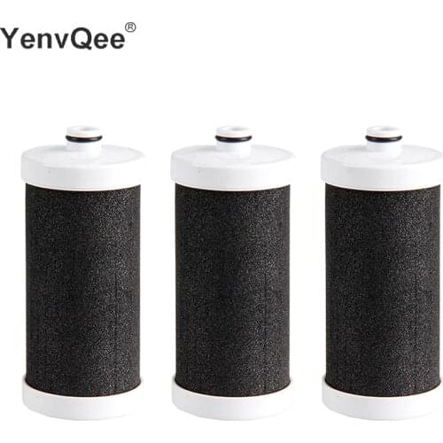 3 pieces Filtro de Grifo Water filter Household Kitchen Health cocoanut Activated Carbon forTap Faucet Water Filter Purifier