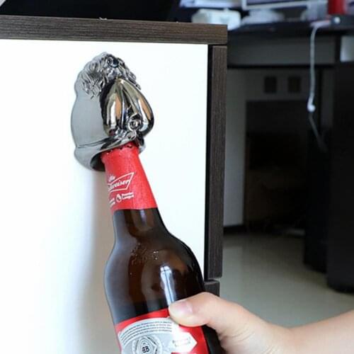 Hot Sale Innovative Wine Bottle Opener Practical Durable Wall Mounted Corkscrew For Bar