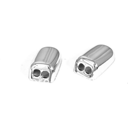Chrome Windshield Washer Nozzle Cap for Ford Fiesta 2008-2011