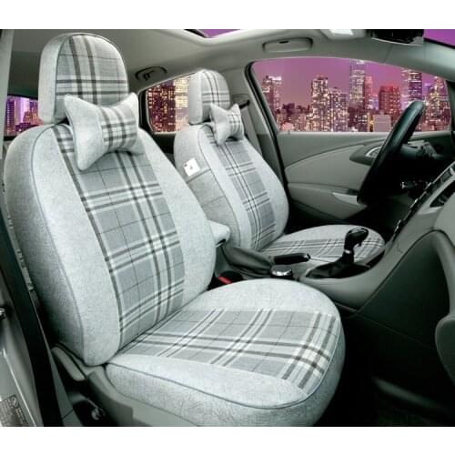 Linen car seat covers for HONDA HR-V CRZ XR-V UR-V Fit Odyssey CR-V ACCORD CIVIC stream CITY Patrol Fuga murano Quest Jazz Fit