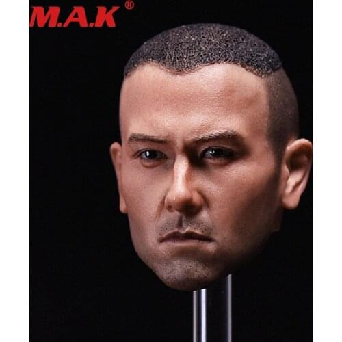 1/6 scale Asia male man head sculpt special force T01 boy Peng Yuyan head carving model for 12" action figure collection toys