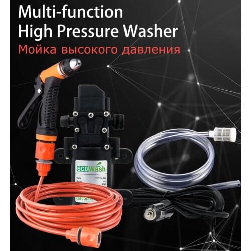 Auto Car Wash 12V Car Washer Gun Pump High Pressure Cleaner Car Care Portable Washing Machine Electric Cleaning Auto Device