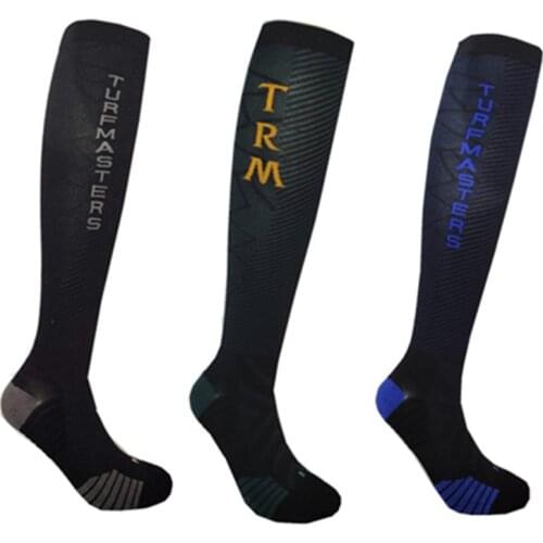 Horse Riding Socks 3 Pairs/Pack Horseback Riding Socks Men Women Cotton Long Socks Equestrian Sport Rider Equipments Male Female