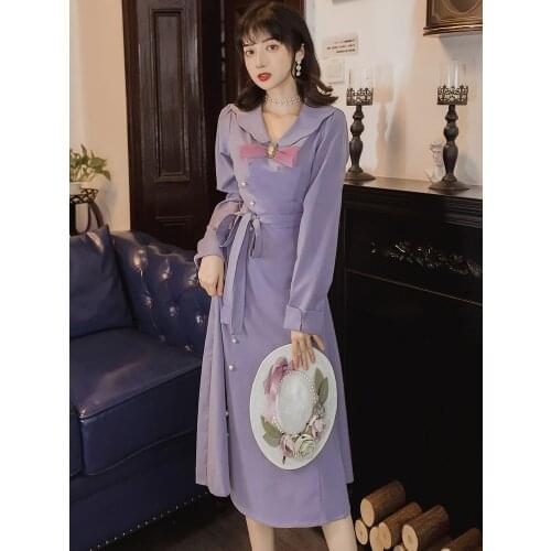 2020 new fashion womens clothing Vintage Full dress for women woman dress