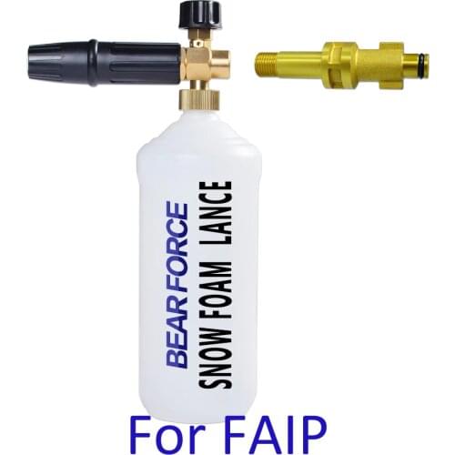 Foam Generator Foam Nozzle Foam Sprayer Snow Foam Lance Soap Gun Foam Bottle for Faip High Pressure Washer Car Clean Foam Washer
