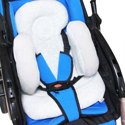 Baby Stroller Cushion Protection Pillow Pad Car Seat Cushion Neck Protect Pram Thermal Mattress Liner Mat Infant Shoulder Pillow