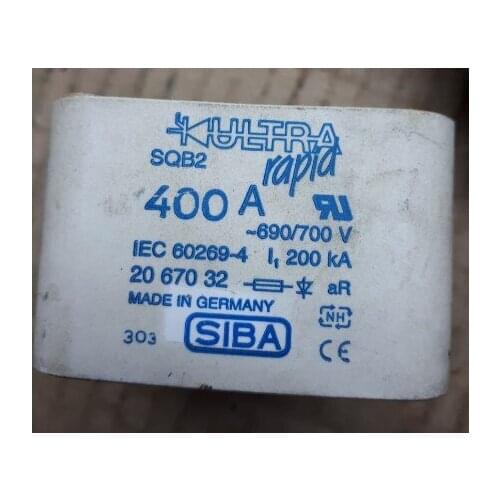 Fuses: SQB2 400A 690V/700V 2067032 aR / SQB2 550A 690V/700V 2067132 / SQB2 900A 1000A 690V/700V 2067132 aR