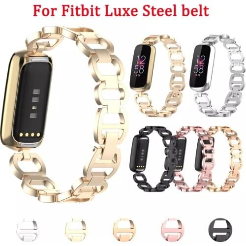 High Quality Stainless Steel Watchband for Fitbit Luxe Band Wristband Strap Bracelet fitbit luxe Watch Replacement Accessories
