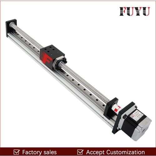 400mm Stroke Length CNC Ball Screw Driven Linear Motion Guide Rail Slide Actuator for 3d Print Cutting Machine