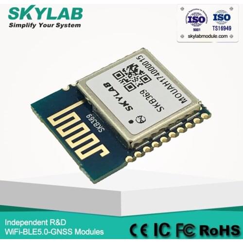 Skylab SKB369 ulti-protocol ANT Low Energy 5.0 Bluetooth Module for Transmitter LED Control Nordic nRF52832 Mesh Ble Module