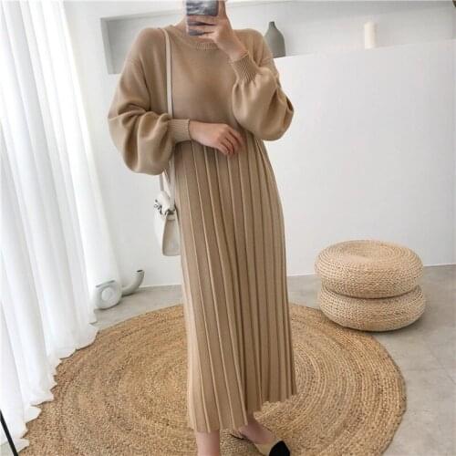 Модные трикотажные платья TKXE China At AliExpress